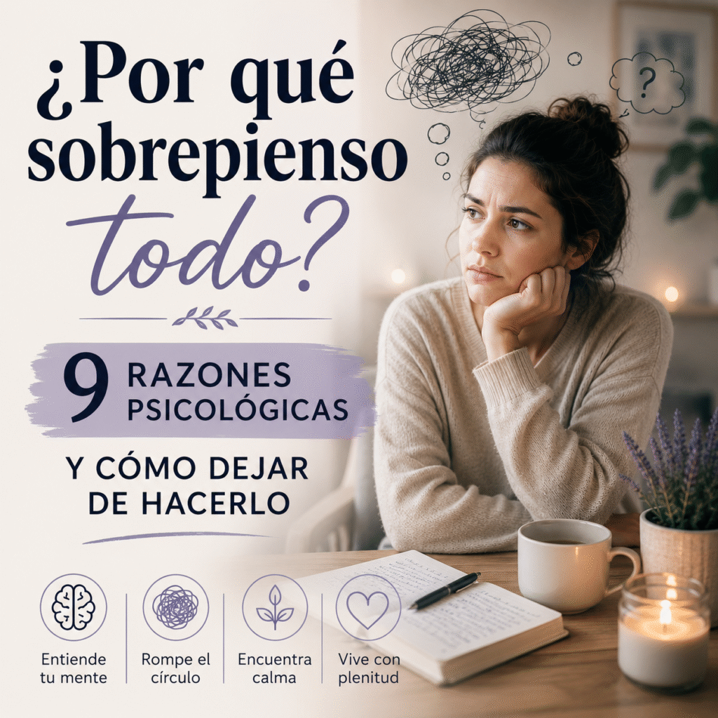 ¿Por qué sobrepienso todo?